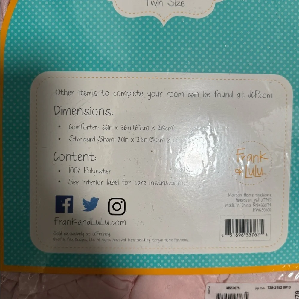 Frank + LuLu Children's Comforter Soft, Cozy, and Colorful Comforter Set twin
